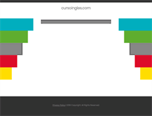 Tablet Screenshot of cursoingles.com